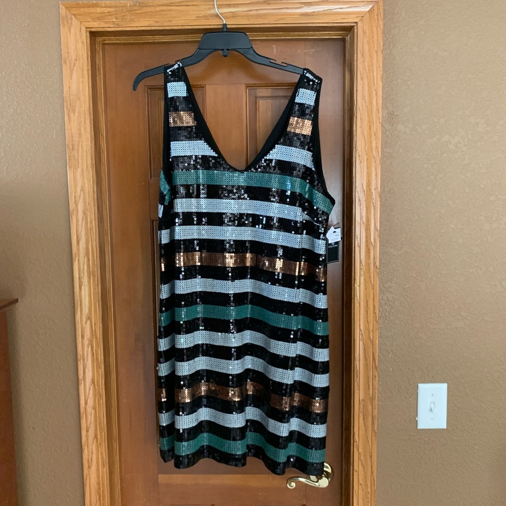 Volcom sequin tank dress